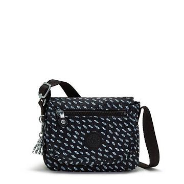 Kipling Sabian Printed Crossbody Mini Väska Blå | SE 1862IL